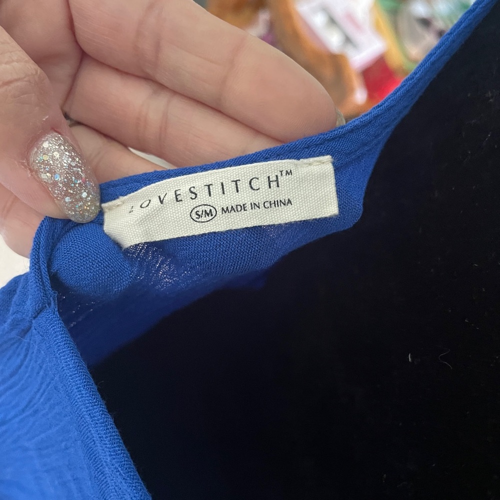 Lovestitch Royal Blue Mila Maxi Dress - s/m - Picture 3 of 5